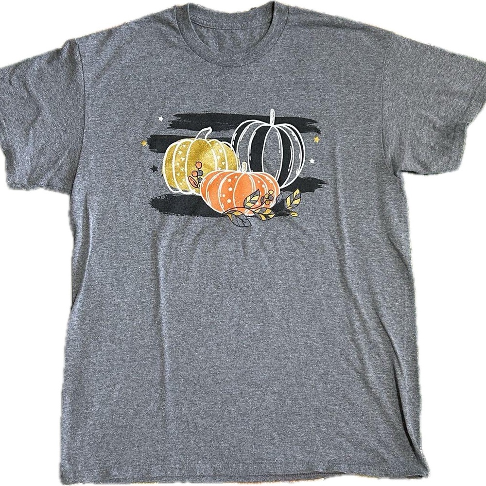 This is a cute pumpkin T-shirt. Size 3x